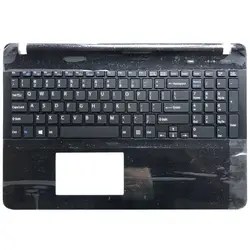 США клавиатура для ноутбука Sony VAIO svf15 FIT15 SVF151 SVF152 SVF153 SVF1541 SVF15E клавиатура с рамкой тачпад palmrest крышка