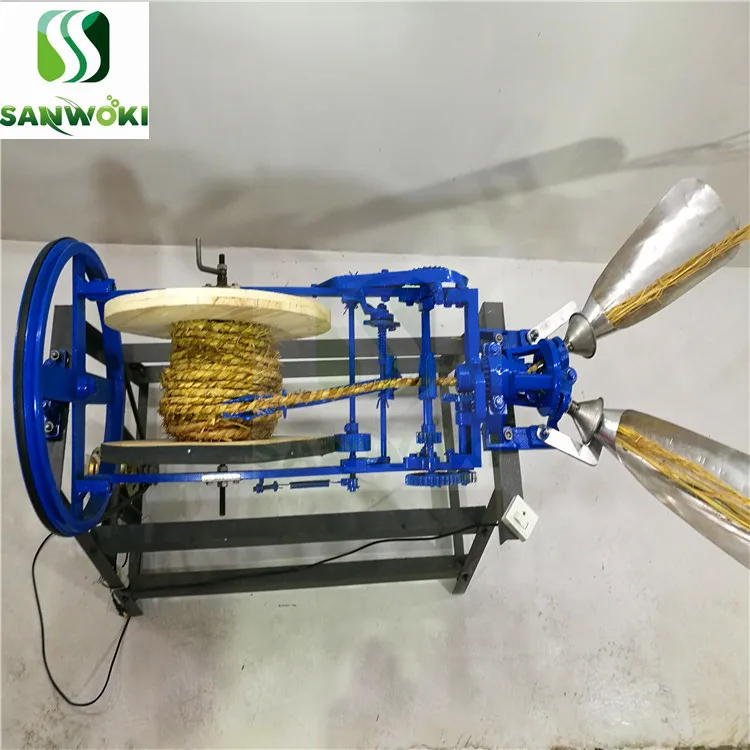 Rice Stalk Straw Rope Making Machine Straw Rope Maker Machine Paddy