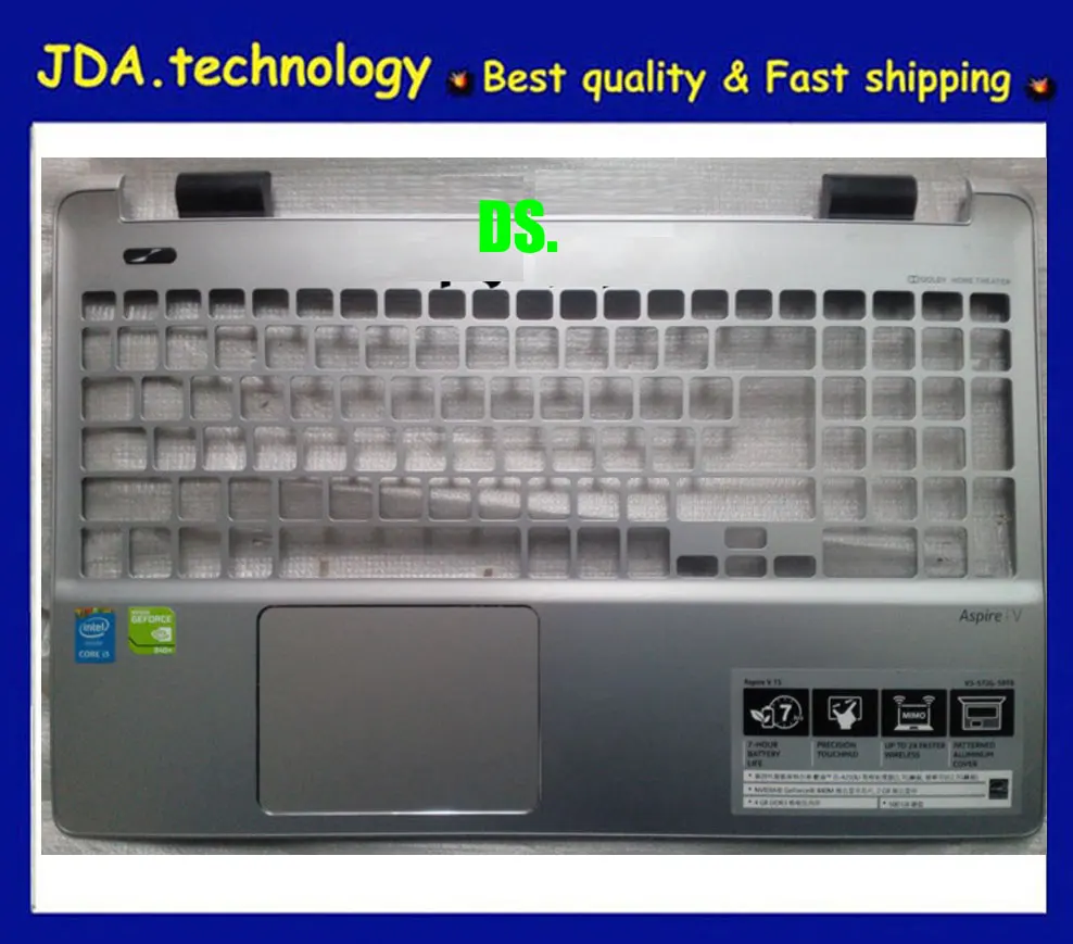 Новинка 95% Упор для рук Acer Aspire V5 V3-572G-59TB верхняя крышка клавиатуры Touhpad | Компьютеры