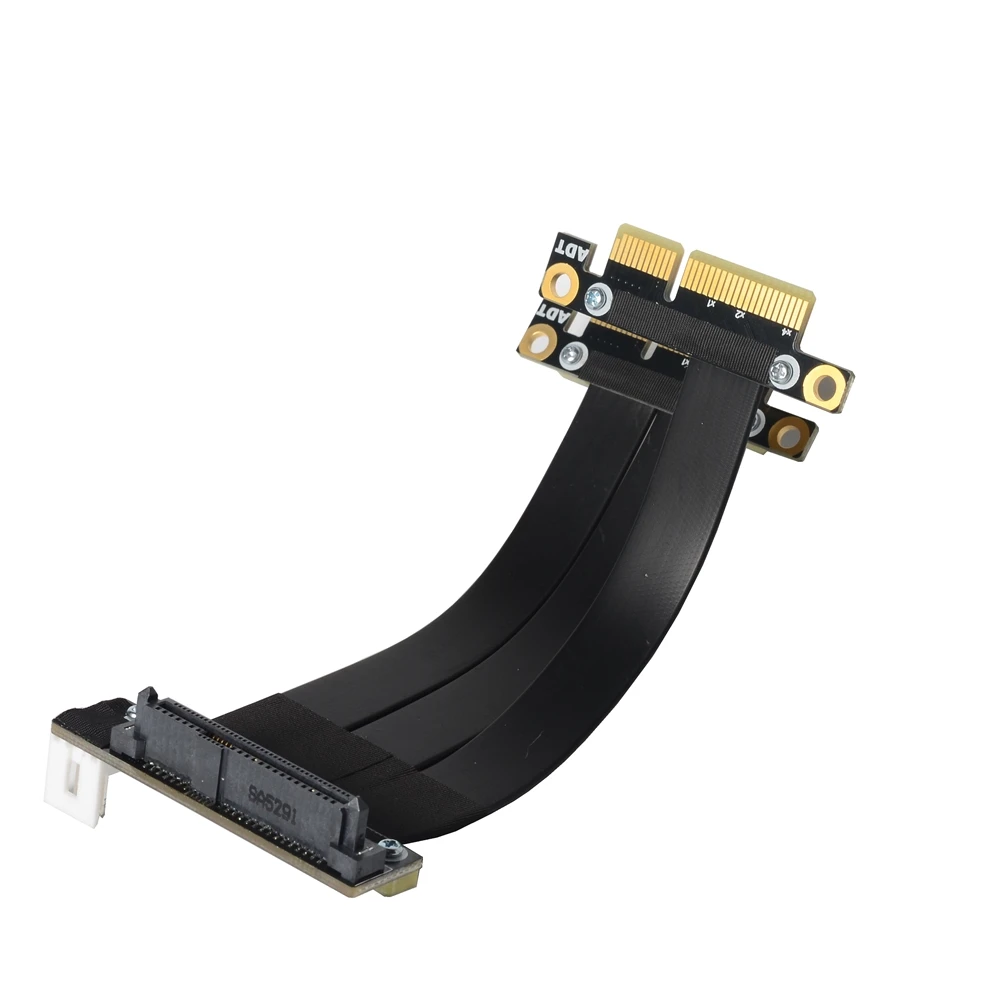 Nvme Duplo-porto Ssd Cabo U.2 u2 para Pci-e 3.0 Sff8639 Duplo-porto Nvme Pcie Cabo de Extensão - Imagem 4