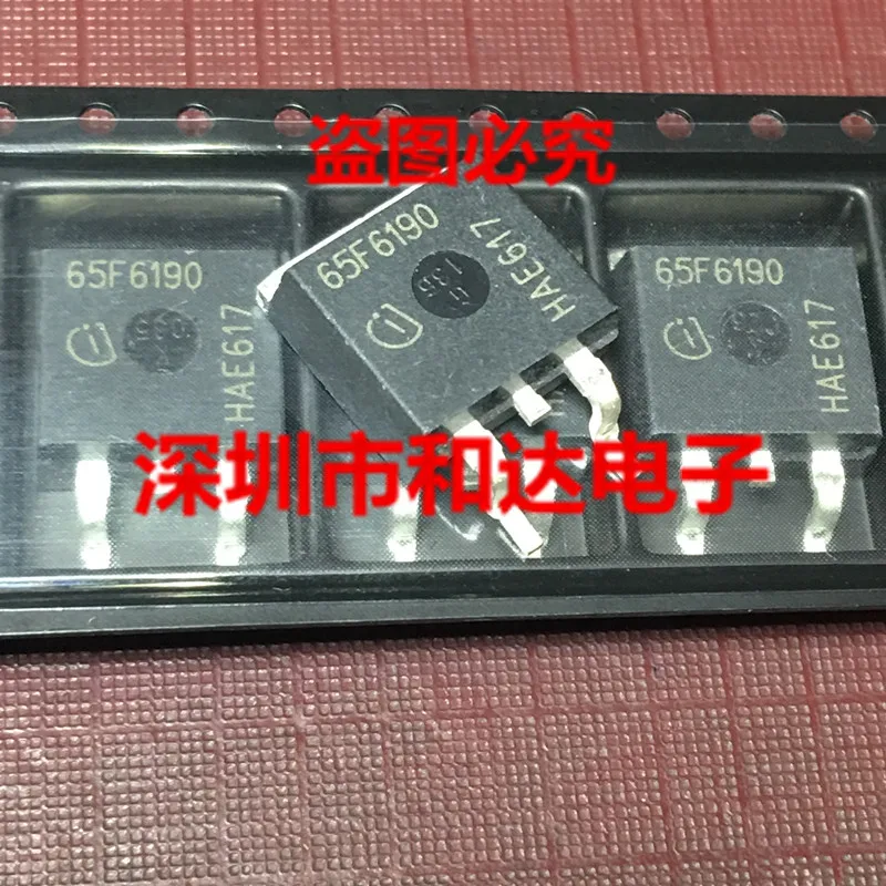 5 шт. 65F6190 IPB65R190CFD TO-263