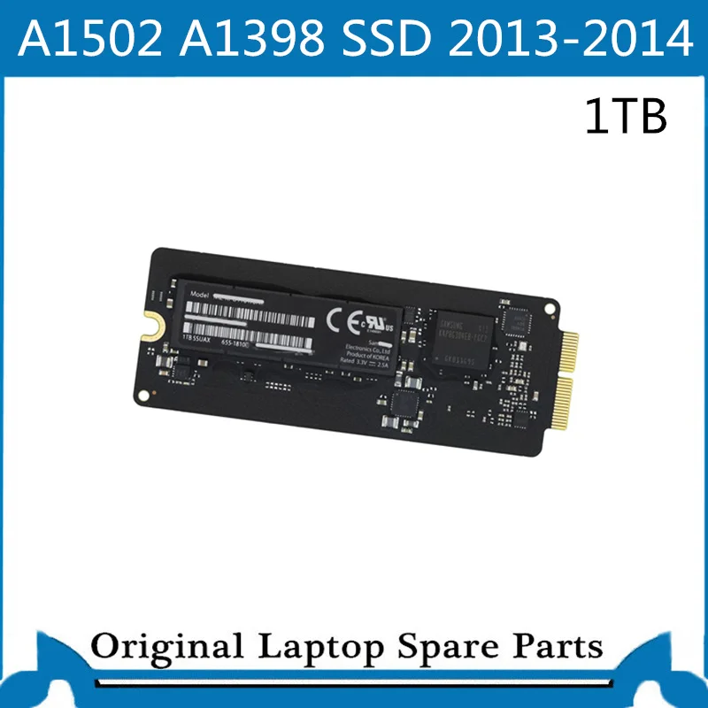 Оригинальный SSD для Macbook Retina A1398 A1502 1 ТБ 2013 2014|ЖК-экран ноутбуков| |