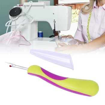 

Green Craft Seam Ripper Tools Portable DIY Needle Art Plastic Handle Thread Cutter Sewing Accessories Practical Stitch Unpicker