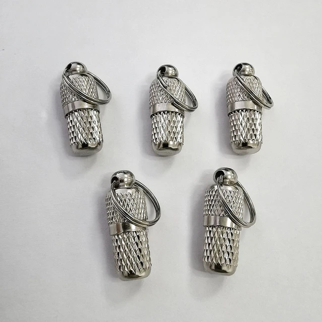 Pet Barrel Tube Collar Lightweight Dog ID Tag Waterproof and Anti-theft Cat Animals Identification Label 1 pcs