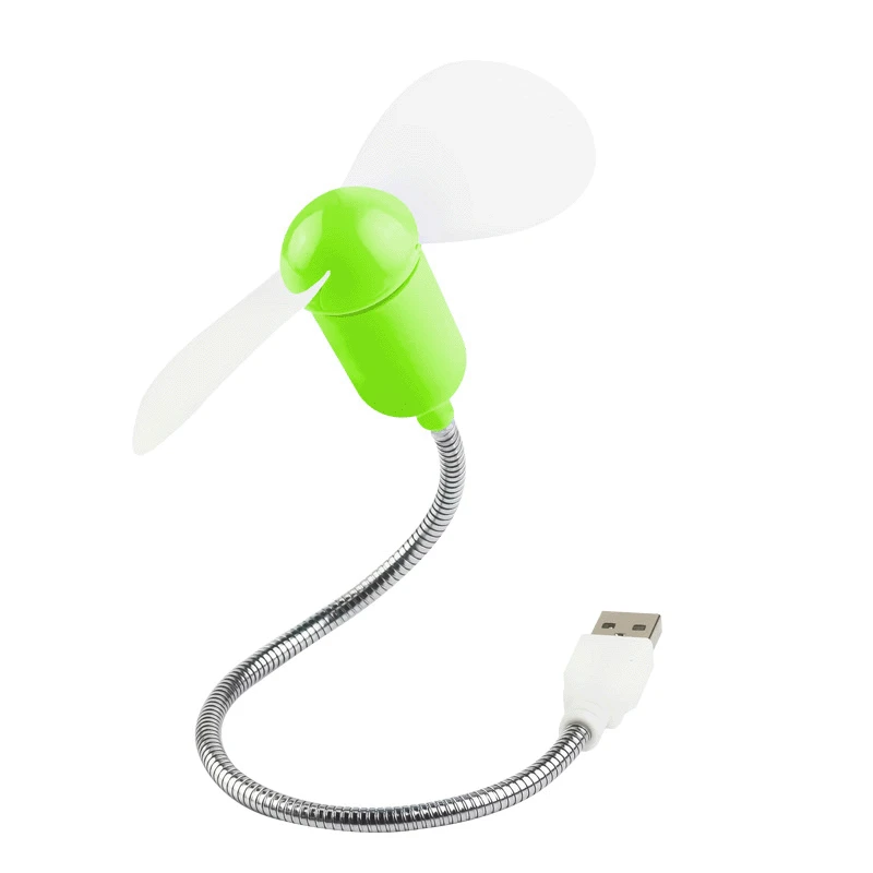 2021 Mini Electric Small Fan Portable Fan USB Summer Outdoor Travel Hanging Bendable Cooling Fans Laptop Power Bank Dedicated