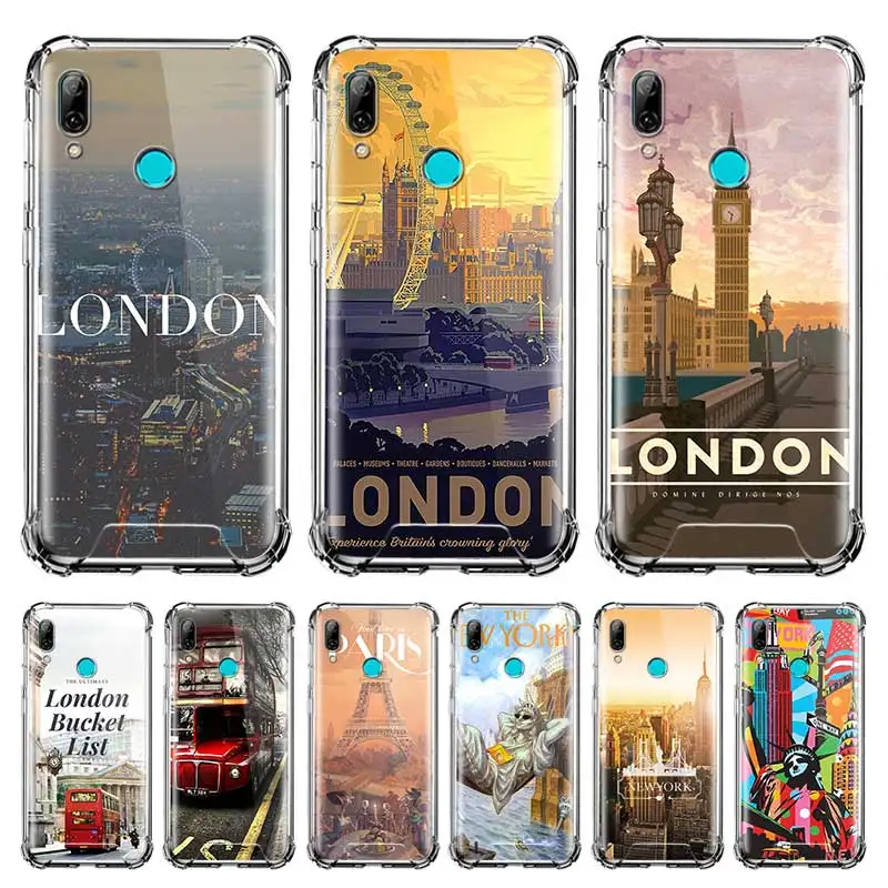 Чехол для Huawei P20 P30 P40 Lite E P Smart 2020 Mate 10 20 Pro|Бамперы| |