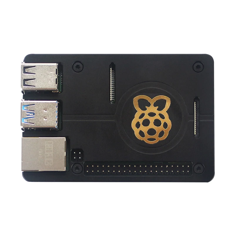 Raspberry Pi 4 Модель B алюминиевый сплав чехол Корпус 3,5 дюймов USB HDMI дисплей сенсорный экран для Raspberry Pi 4
