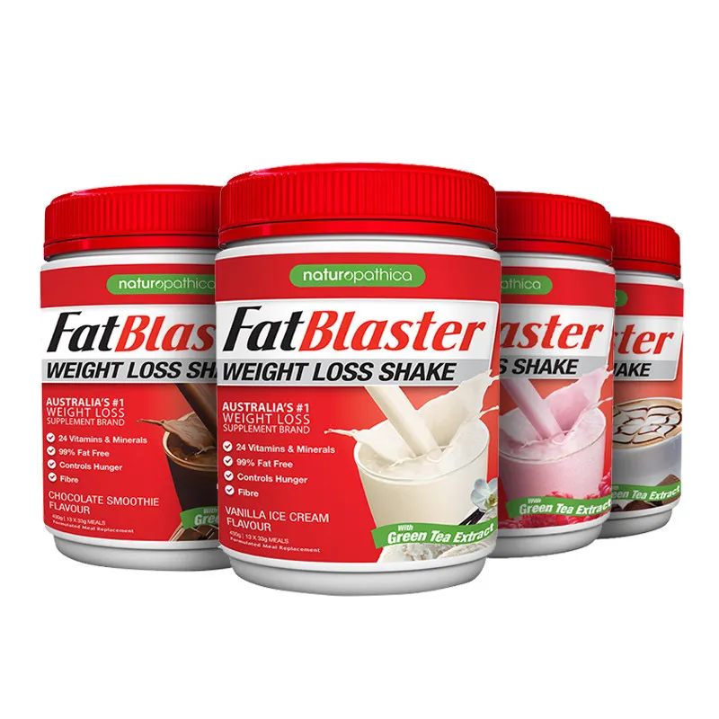 Австралийский экстракт FATBLASTER для похудения 430 г ваниль 30% меньше сахара закуска