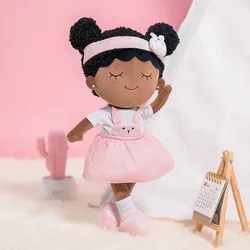 Muñeca de peluche de felpa suave para niños, de felpa suave para niña muñeco de trapo, conejo Dora, juguete para dormir
