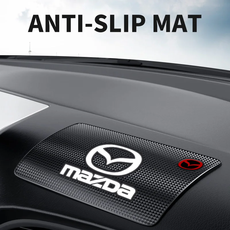 1PCS Car Anti-Slip Mat Pad Rubber Mobile Sticky Dashboard Phone Stand Non-Slip For MAZDA 3 BK BL 5 CR CW 6 II GH CX-7 ER MX5 | Автомобили
