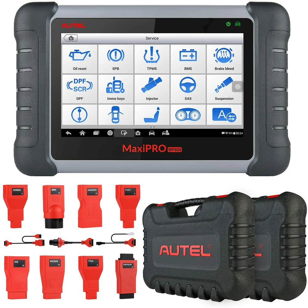 Autel MaxiPRO MP808K автомобильный диагностический инструмент OBD2 считыватель кодов