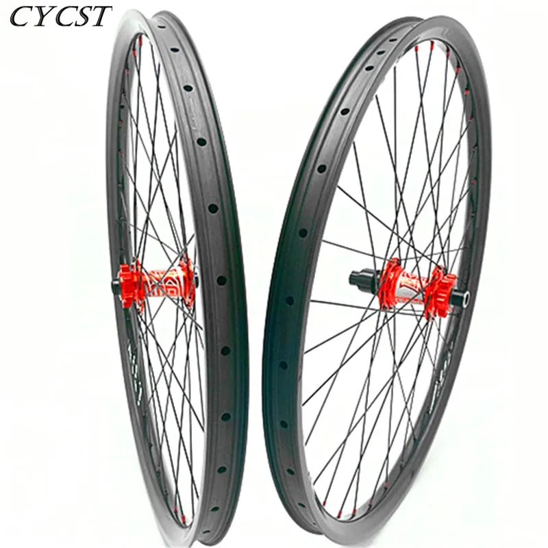 650B mtb дисковая колесная 35x25 мм Асимметричные велосипедные колеса koozer XM490 100x15 142x12 thur ось mtb колеса 27,5 er колеса горного велосипеда