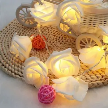 

LED Lantern, Battery Box Light, Rose Flower String, Flashing Light, LED Strip