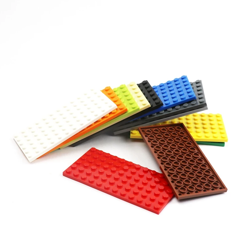 20pcs City Building Blocks 3028 Base Plate 6 x 12 Dots Double Sides DIY Bricks Parts Classic Toys For Technical Class | Игрушки и хобби
