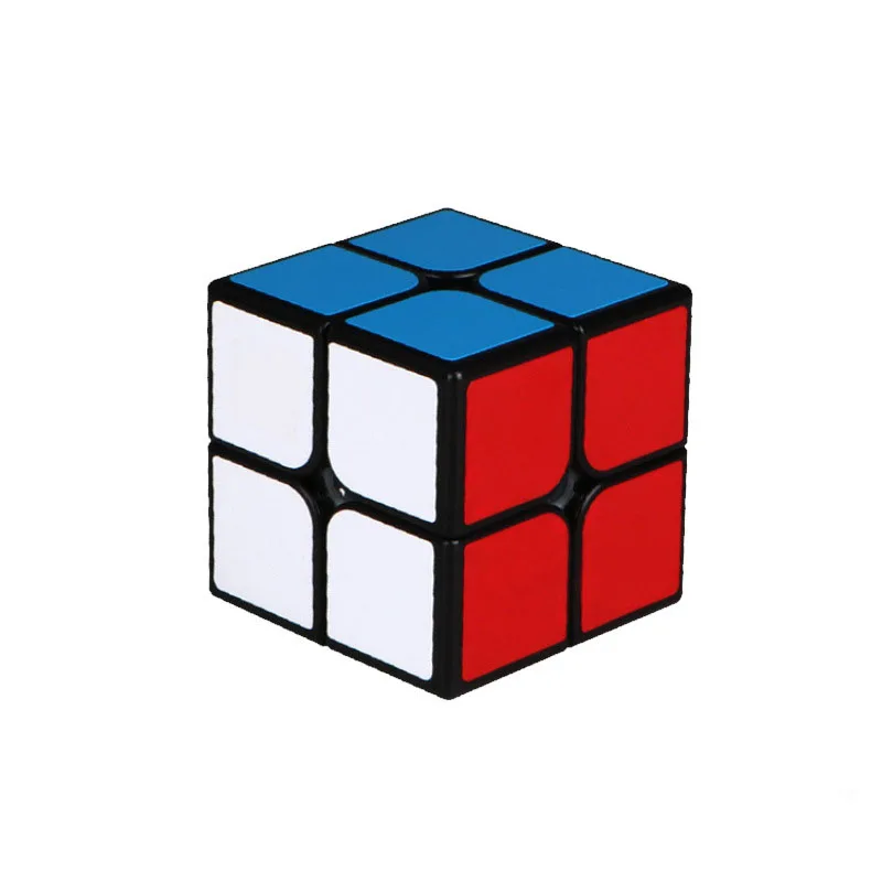 2X2 магический куб 2 на 50 мм скоростной Карманный стикер головоломка