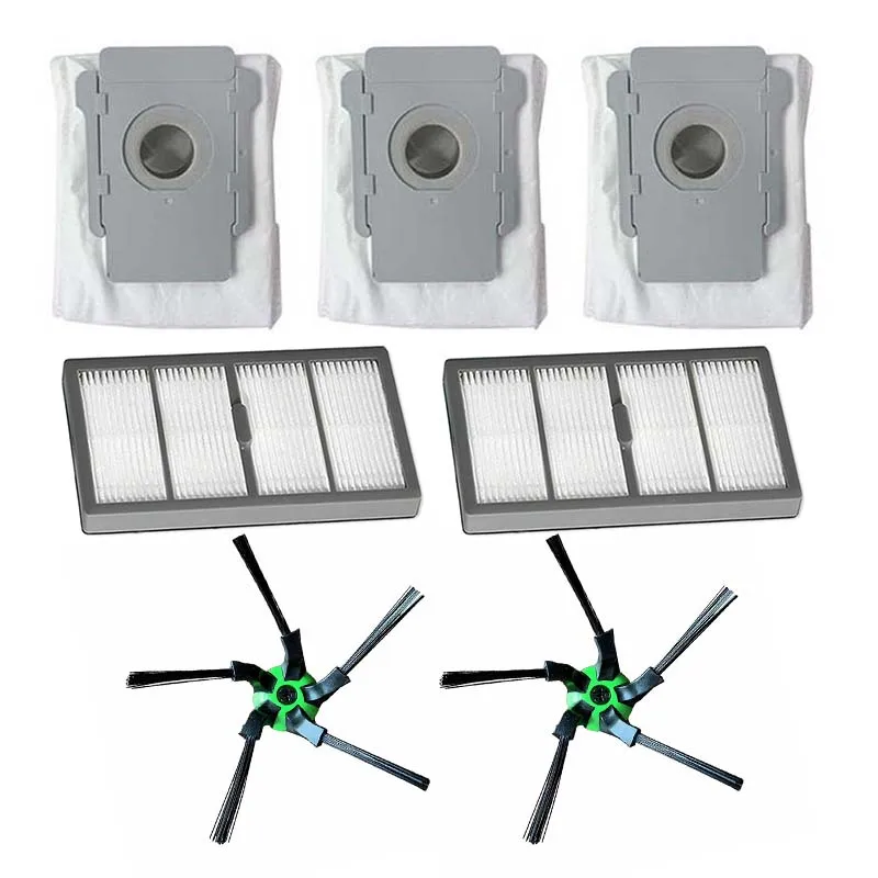 Фильтр+ Боковая щетка+ мешок для пыли для IROBOT ROOMBA S9 S9+ пылесос уборочная машина легко снимается и заменяется