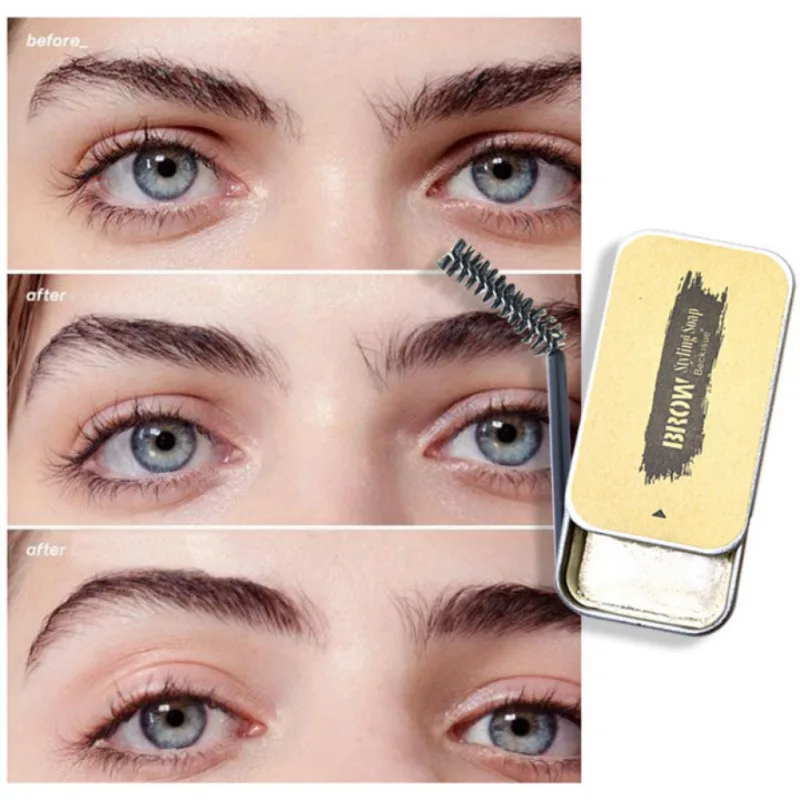 Wild Eyebrow Shaping Soap Натуральный гель для формирования бровей воски ресницы повторного роста воск стойкий водонепроницаемый