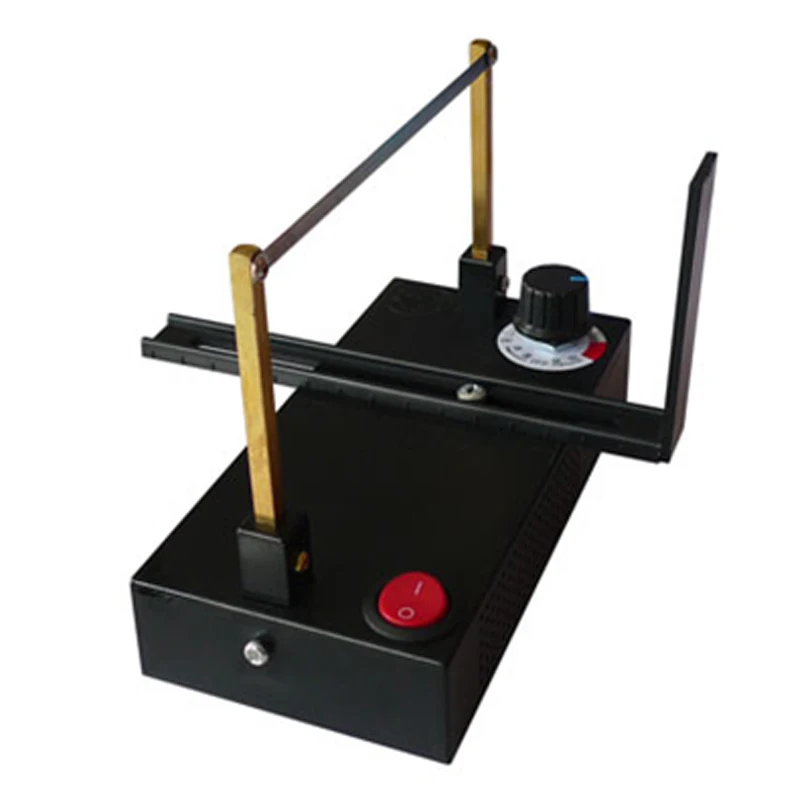 

Машина для резки канатов DRQG100 электрическая нагревательная машина для резки 220 В Электрический нагревательный нож для резки эластичный атласный Шелковый бутон