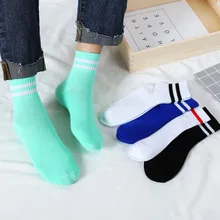 5 пар хип носки унисекс креативные Harajuku Письмо Хлопок Скейтборд носки для женщин и мужчин удобные носки calcetines mujer FN65