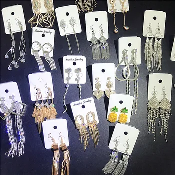 

30 Paris/lot fashion classical mix random style alloy women earring lot jewelry wholesale 201102-112