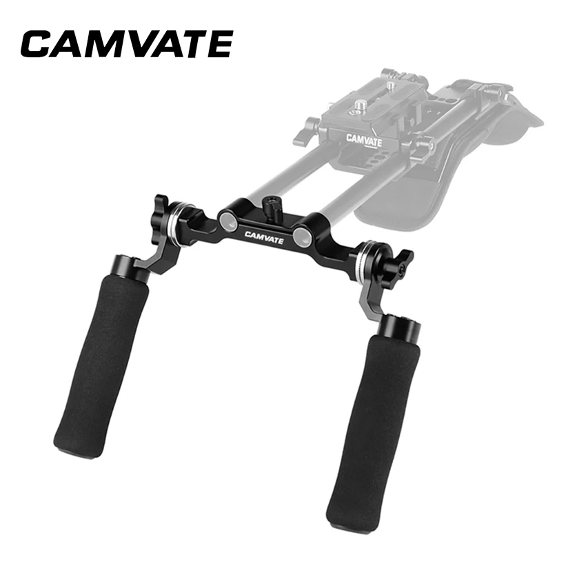 Губчатая рукоятка CAMVATE (пара) с креплением розетки и 15 миллиметровым стержневым