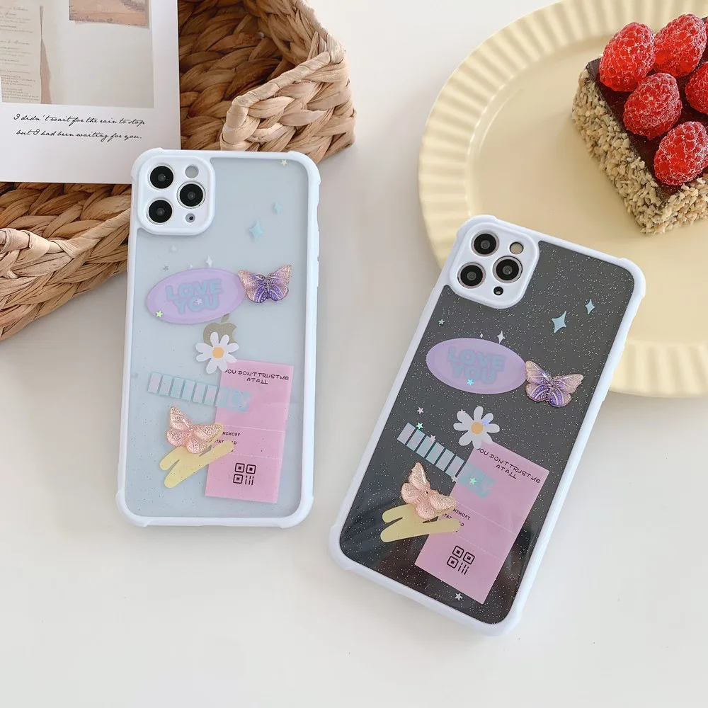 

Cartoon transparent dustproof and shatterproof phone soft case forApple 6 6s plus 7 8 7plus 8plus x XR XS Max 11 11pro Max