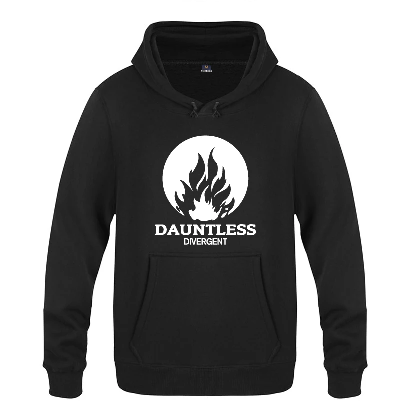 HEY BAT DAUNTLESS фильм «Дивергент» толстовки мужские мужские пуловеры флисовые толстовки с капюшоном - Цвет: HEY BAT