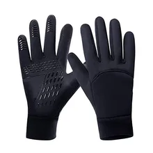 Ветрозащитные спортивные перчатки для мужчин и женщин с сенсорным экраном, теплые зимние мужские перчатки