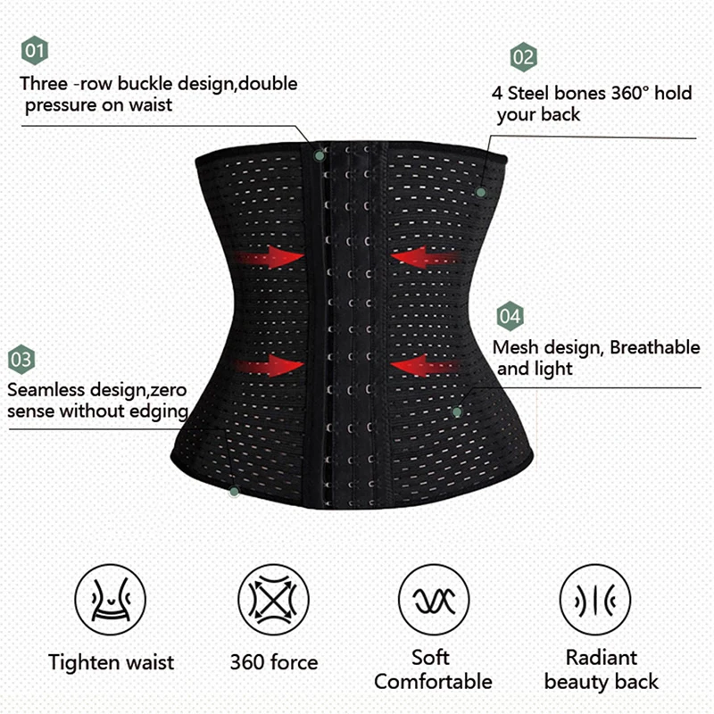 Slimming Waist Trainer for Women Lower Belly Fat Hourglass Body