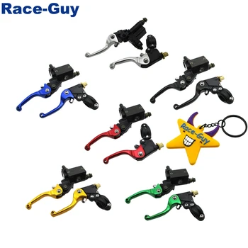 

Folding 22mm CNC Aluminum Front Hydraulic Brake Master Cylinder Clutch Lever For Chinease Made Dirt Pit Bikes From 50cc-250cc