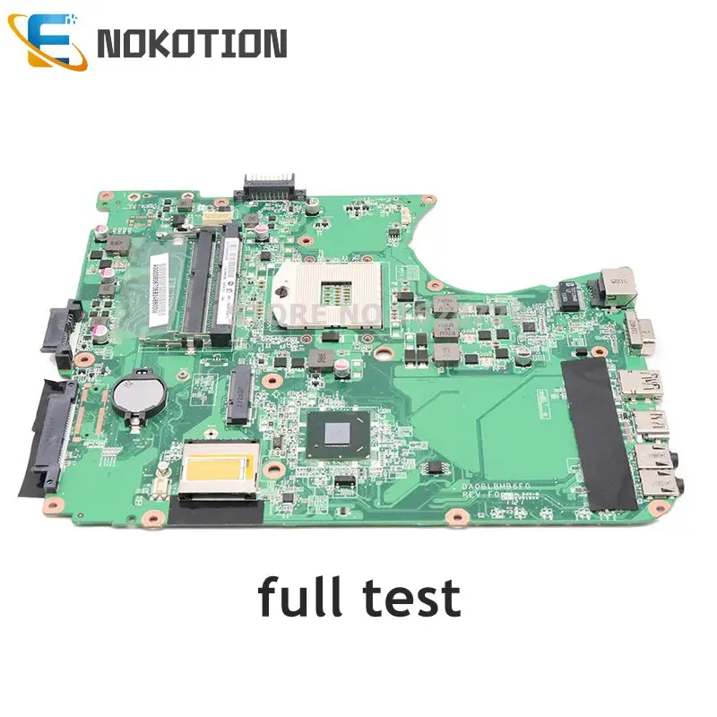 NOKOTION DA0BLBMB6F0 A000080670 материнская плата для Toshiba Satellite L755 L750 ноутбука HM65 DDR3 полный