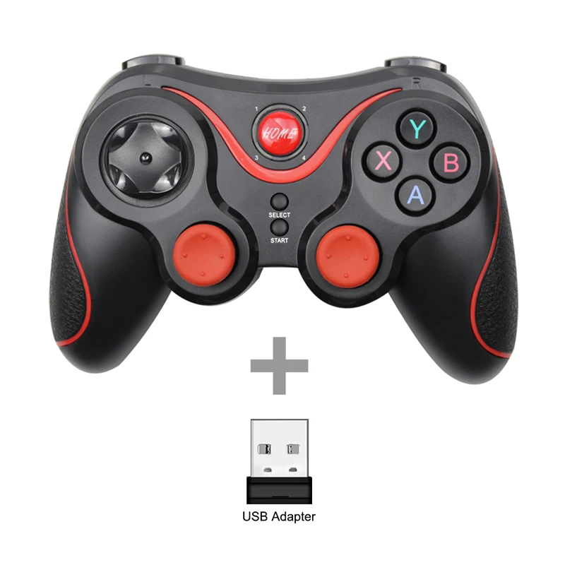 Support Bluetooth T3/X3 Wireless Joystick Gamepad PC Game Controller Gaming Remote Control For Win 7/8/10 For Smart Phone/TV Box 