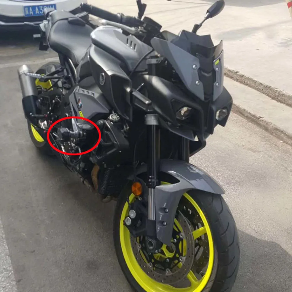 Для YAMAHA MT-10 MT10 MT 10 FZ-10 FZ10 FZ 10 мотоциклетные защита от падения рамка ползунок обтекатель защита от Краш Pad протектор