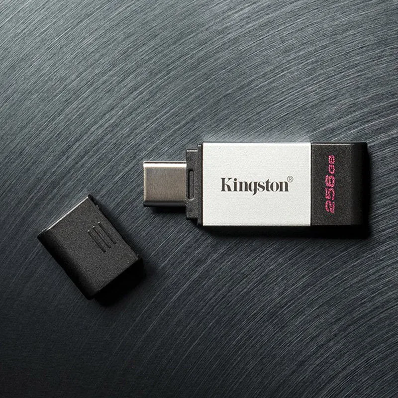 Kingston USB флеш накопитель DT80 DataTrave USB3.2 Type C OTG 32 Гб 64 128 ГБ 256 3 2 GEN 1 Pen Drive|USB
