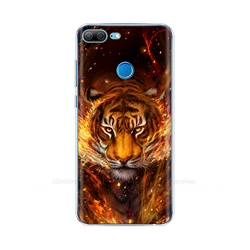 Cute Cat Silicon Back Cover Shockproof Protective Case for Honor 9 Lite (Color 1)