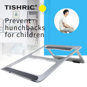 

TISHRIC Notebook Holder Stand Laptop Stand Aluminium Support Laptop For Macbook Pro Notebook Cooling Bracket