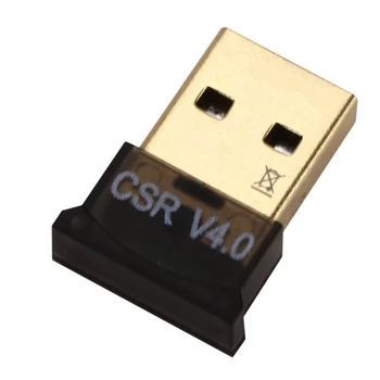 

USB Bluetooth Mini Adapter CSR V 4.0 Dongle Dual Mode Wireless USB 2.0/3.0 bps for Windows XP Win 7