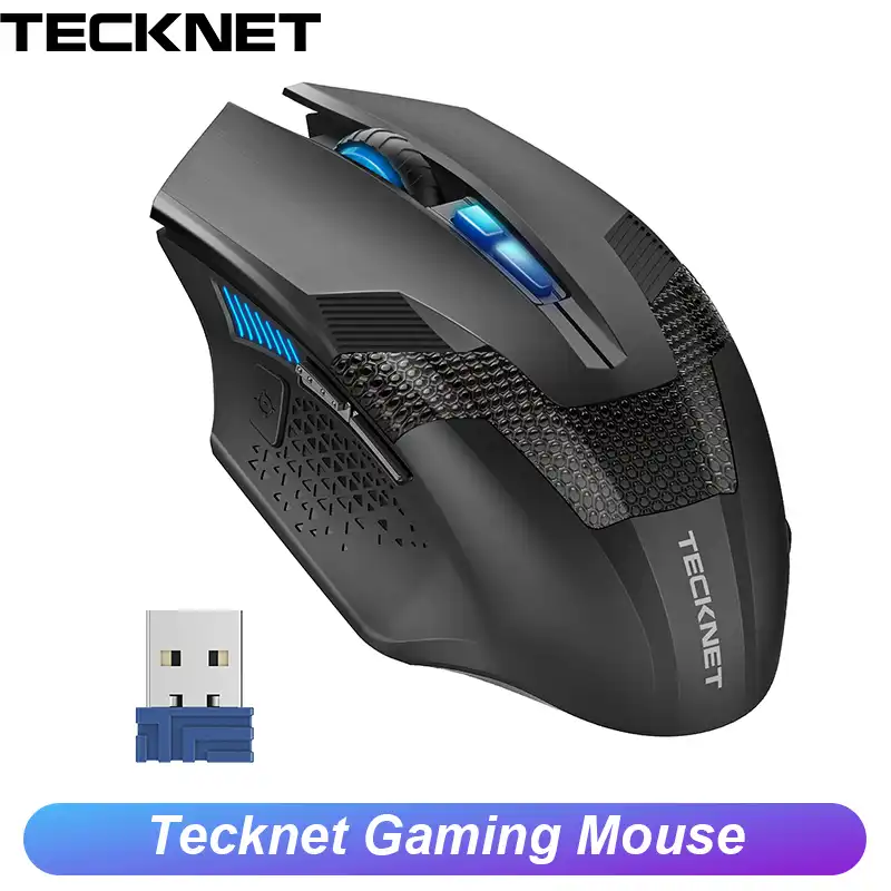 PICTEK PC255 Gaming Mouse Wireless 10000 DPI RGB Mouse Rechargeable