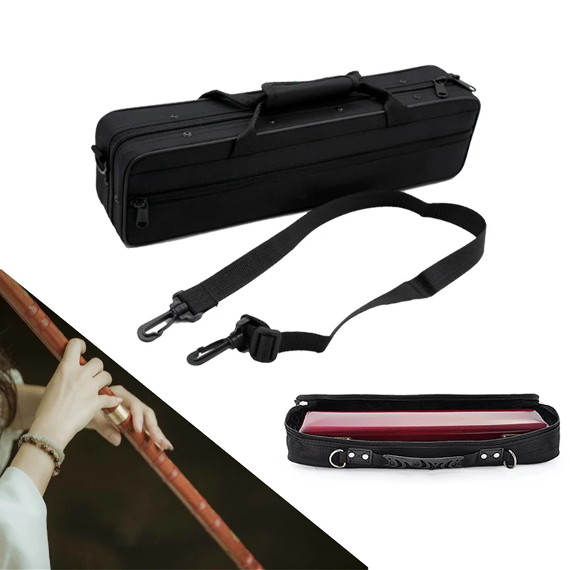 

Durable Protec Flute Case Protec Flute Bag Multi Pocket Oxford Protec Flute Cover Children Student Performer Woodwind Musical