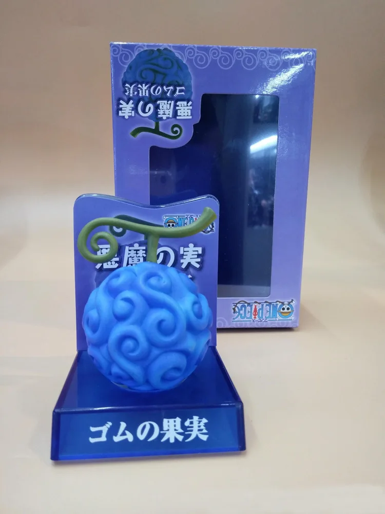 Diffuse Dynamic Square Anime One Piece Devil Fruit Surgery Everyone Earthquake Burn Rubber Fruit Boxed Garage Kit Model