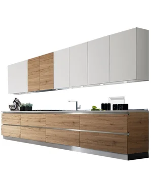 

Customize modern modular white high gloss lacquer 2pac kitchen cabinet