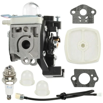 

Trimmer Carburetor Kit Air Filter Fuel Line Primer Bulbs Gasket For Echo