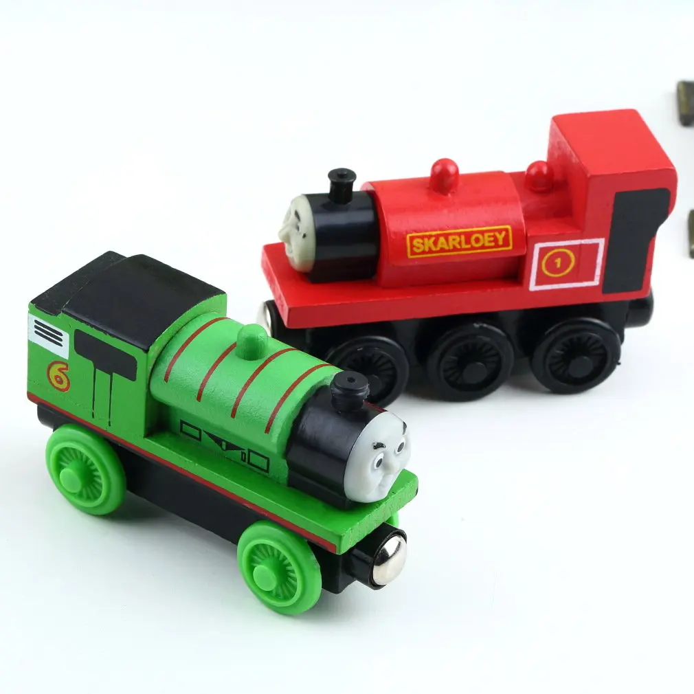 Литые автомобили игрушечный поезд RHENEAS красный подходит для игрушка BRIO автомобиль T109D грузовик локомотив двигатель железная дорога игрушки для детей