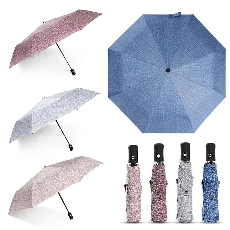 Hot Price 4116a8 4 Colors Wind Resistant Folding Automatic Umbrella Windproof Anti Uv Outdoor Umbrella Unisex Travel Sun Umbrellas Cicig Co