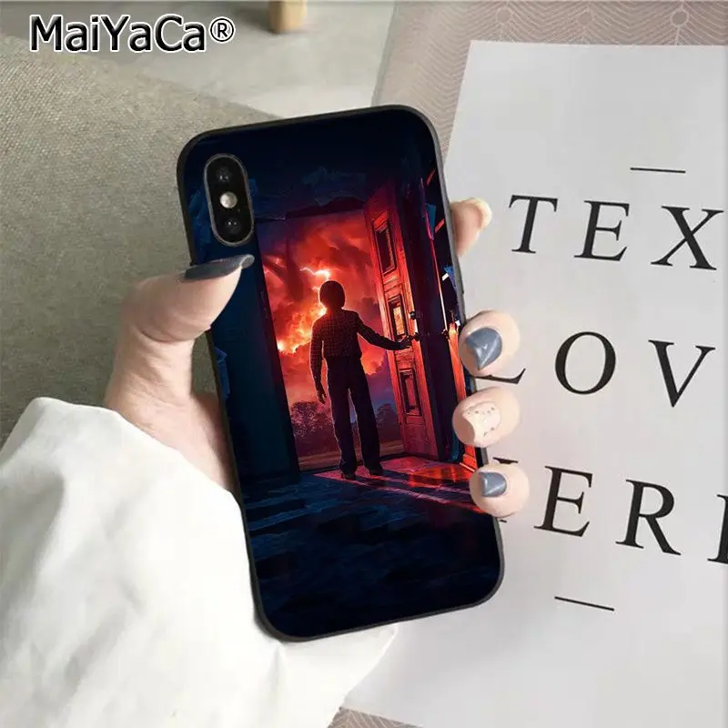 MaiYaCa ТВ Финн вольфхард странные вещи Модный чехол для телефона Apple iphone 11 pro 8 7 66S Plus X 5s SE XS XR XS MAX fundas