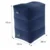 PVC Kids Flight Sleeping Footrest Pillow Отдыхающая Подушка На Самолете Автомобиль Автобус Подушка Надувная Дорожная подставка Для Ног Подушка Для Ног