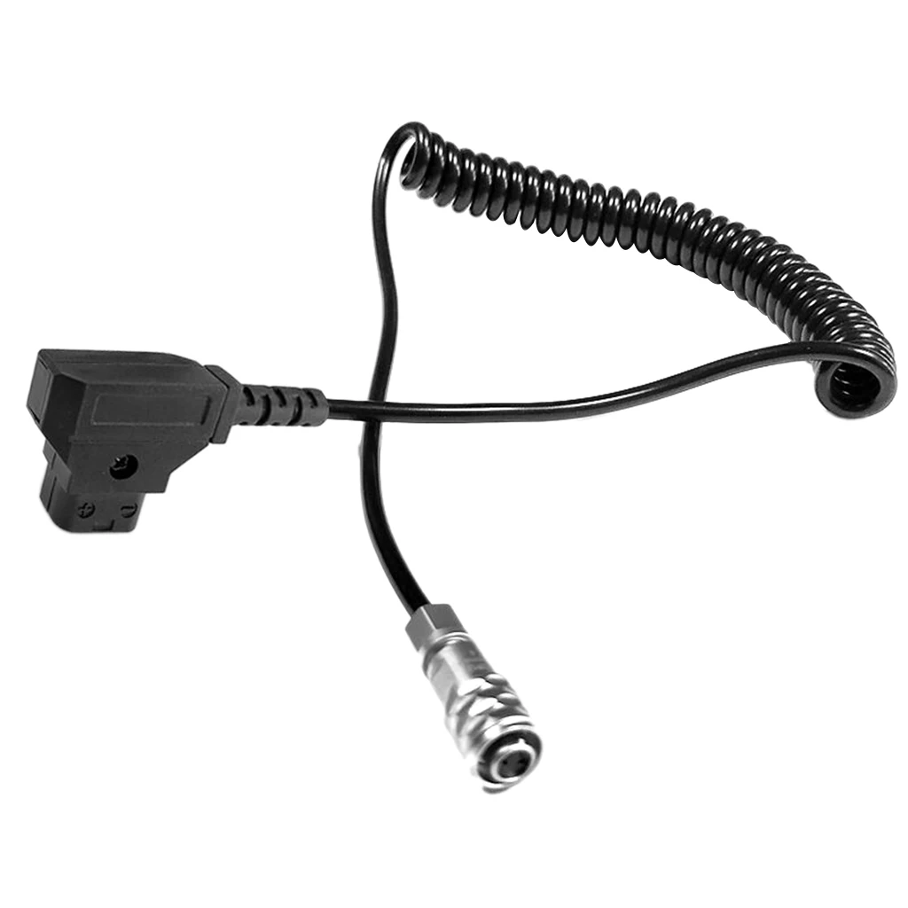 D-Tap to BMPCC 4K Power Cable Coiled Cord Wire for Blackmagic Pocket Cinema Camera 4k