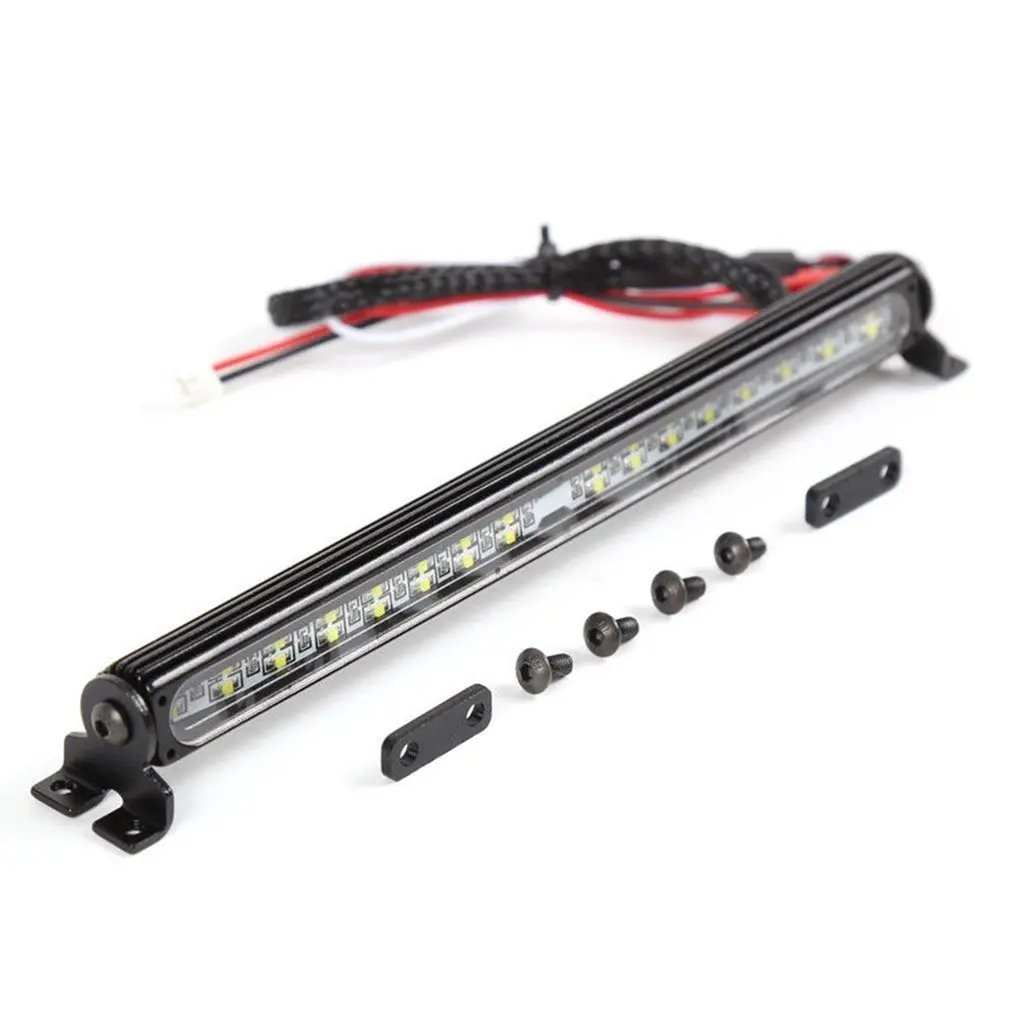 

Simulation 1:10 RC Car 32 LED Crawler Acces Roof Super Bright Light Lamp Bar for Trx-4 Trx4 Truck Part RC Car LED Light
