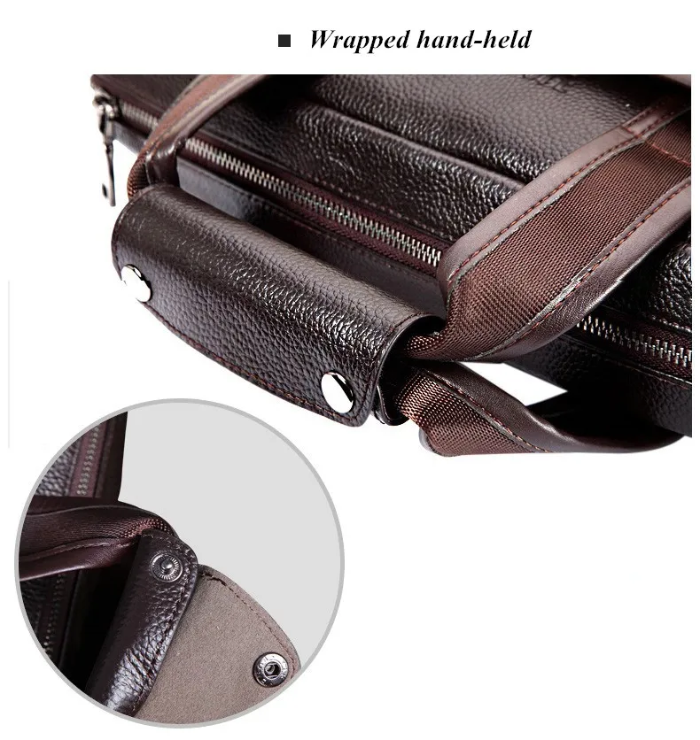 China mens real leather briefcase Suppliers