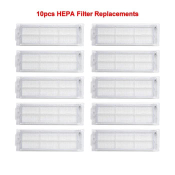 

10pcs HEPA Filter Replacements for Conga 3490 Robot Vacuum Cleaner Parts Accessories Cleaning Tools For Home Office Filters